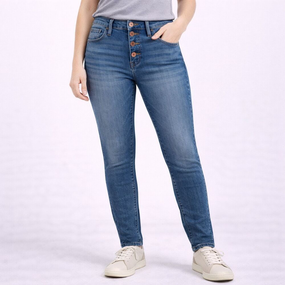 Madewell 10” High Rise Skinny Button Fly Jeans Blue 29